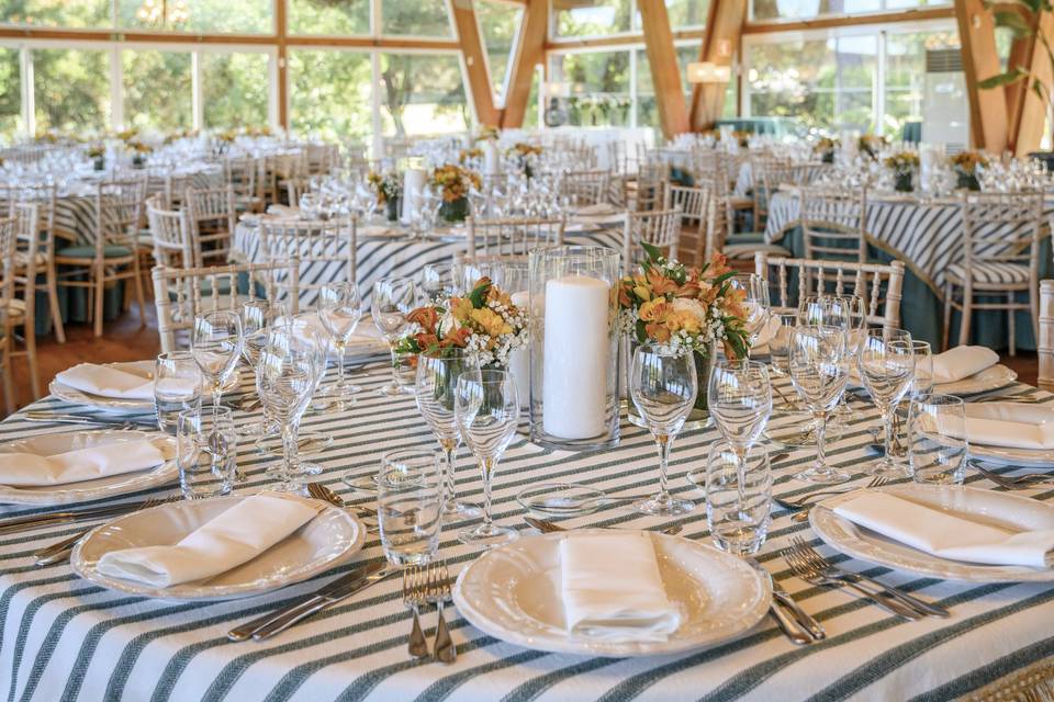 Riscas centro de mesa