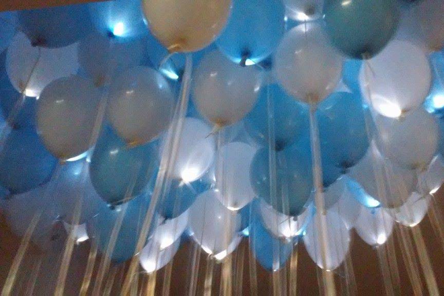 Balões com hélio