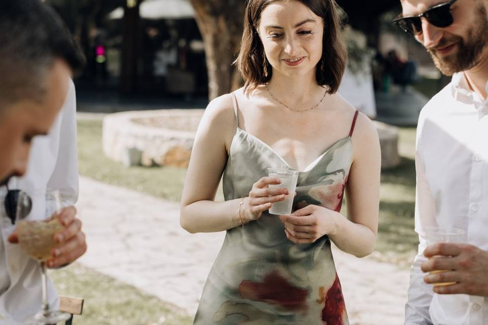 Wedding close-up