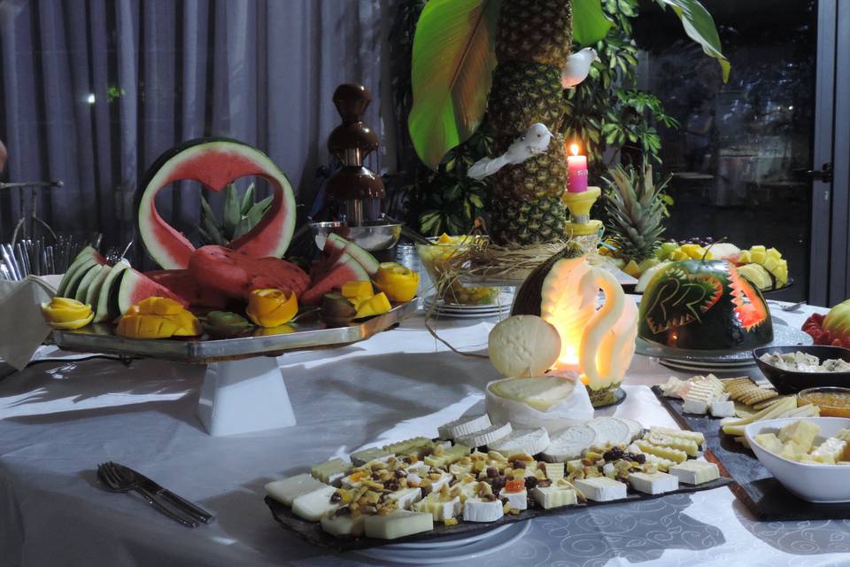 Decoração com Frutas