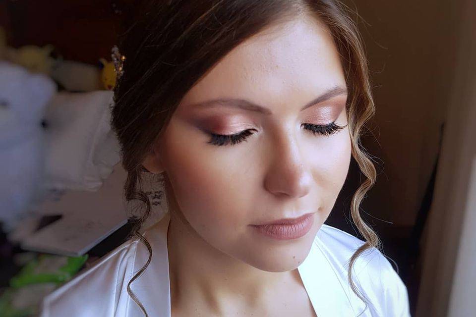 Bride makeup