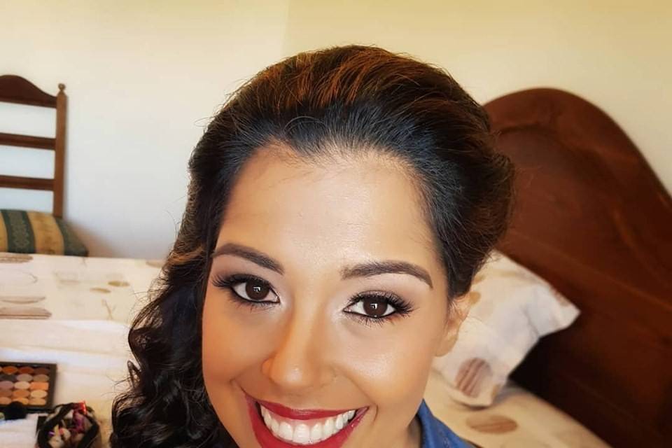 Makeup irmã do noivo