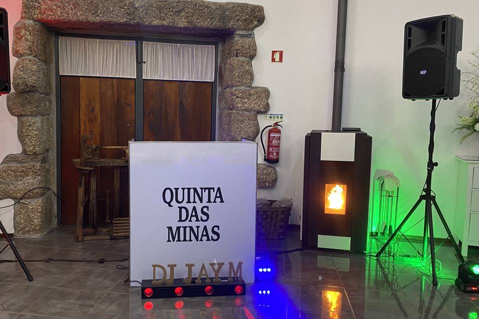 Cenario na Quinta das Minas🪩