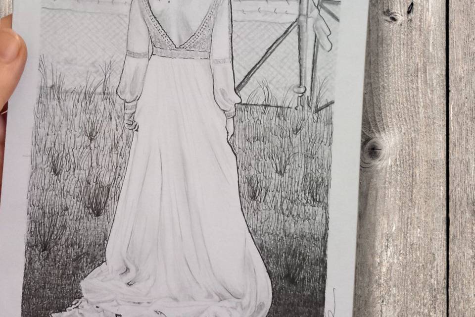 Noiva a Grafite