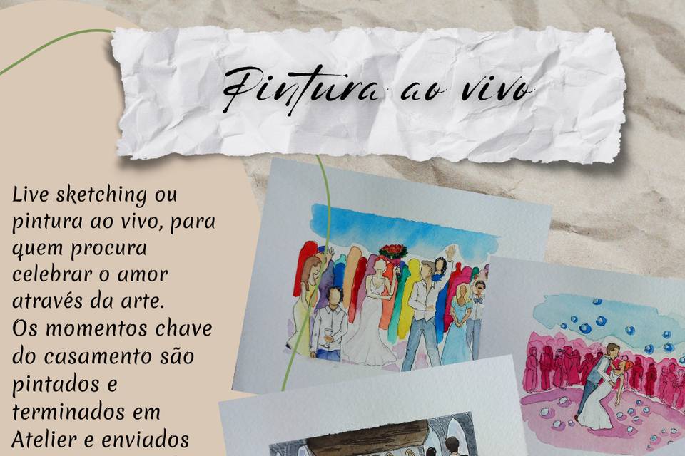 Momentos dos noivos