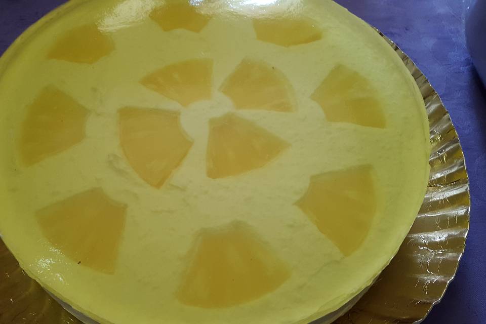 Semi-frio ananás
