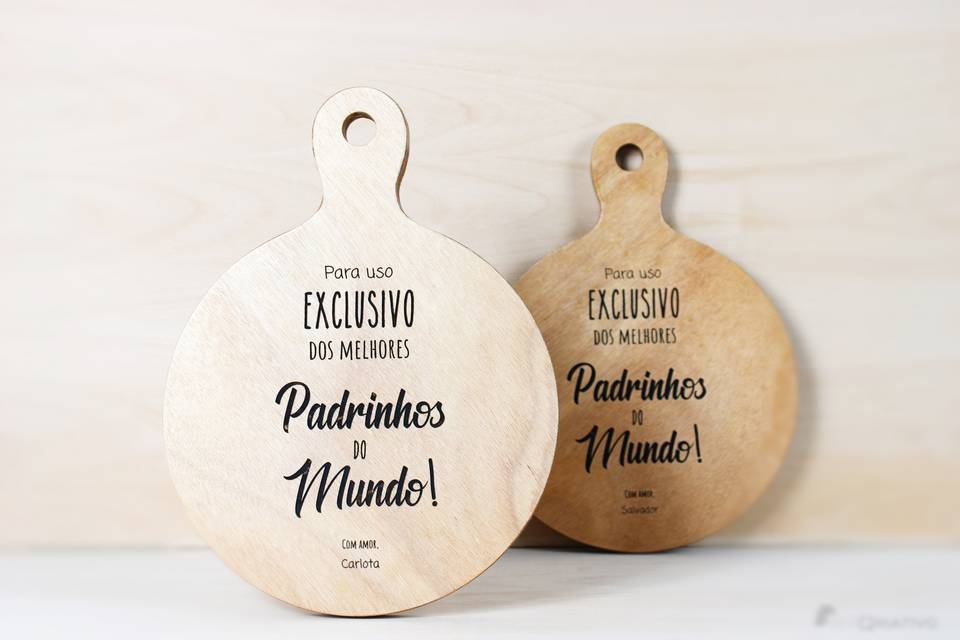 Tábuas personalizadas