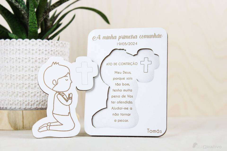 Lembrança de 1ª comunhão