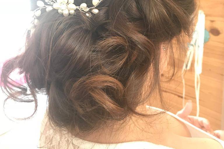 Penteado simples