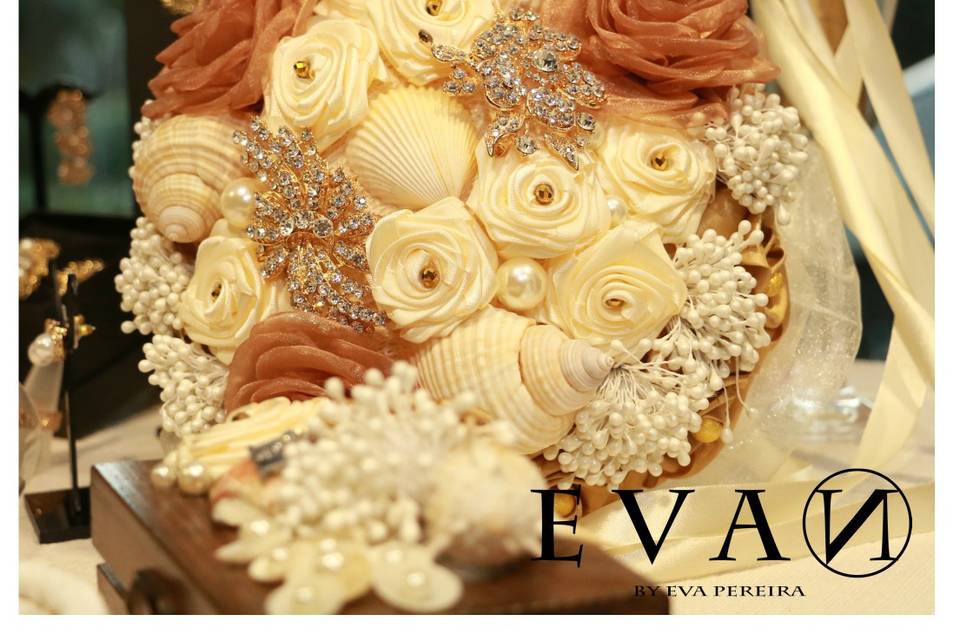 Bouquet de jóias para noiva