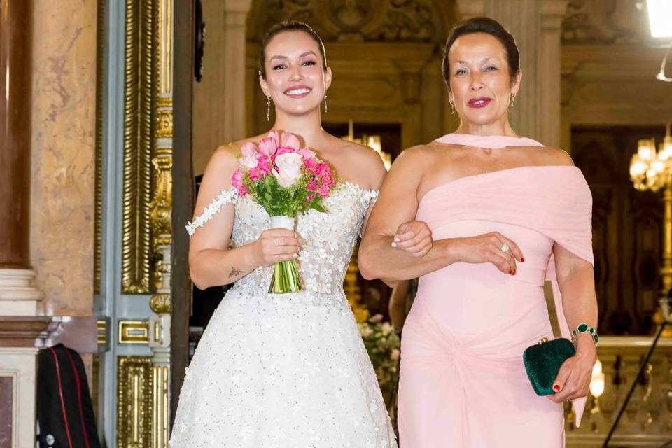 Noiva e mar