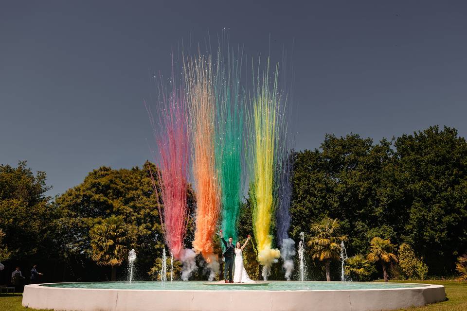 Explosão de cores