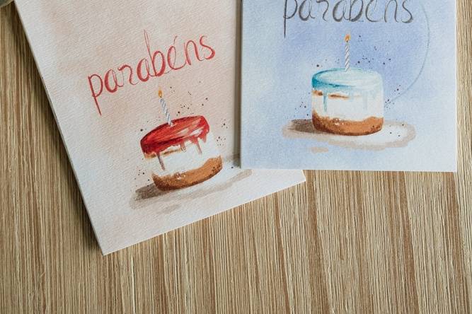 Postal parabéns