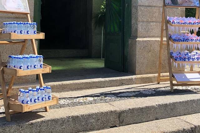 Serviço de Garrafas e Cones