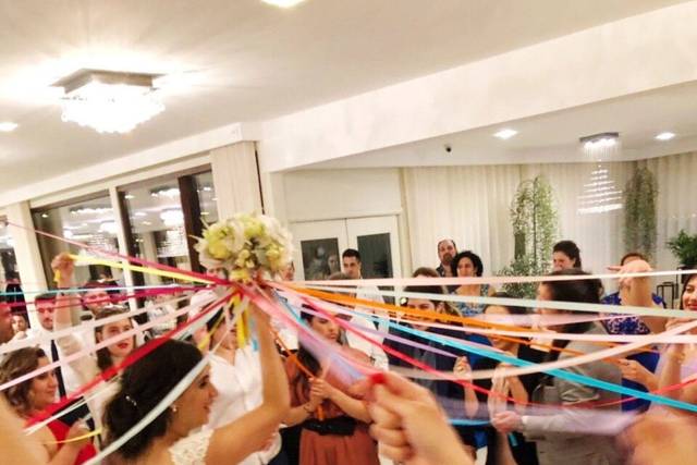 Jogo das fitas para ramo