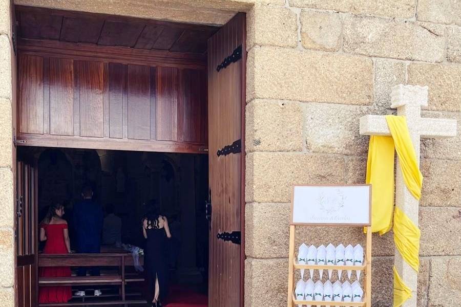 Serviço cones de arroz