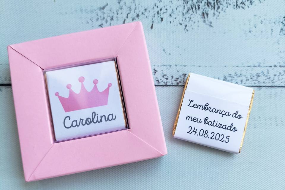Chocolatinho personalizado