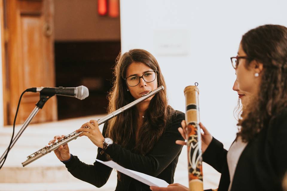 A Inês e a flauta transversal