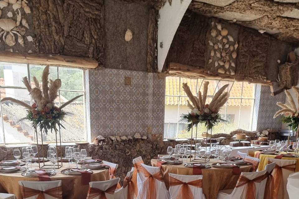 Mesas decoradas