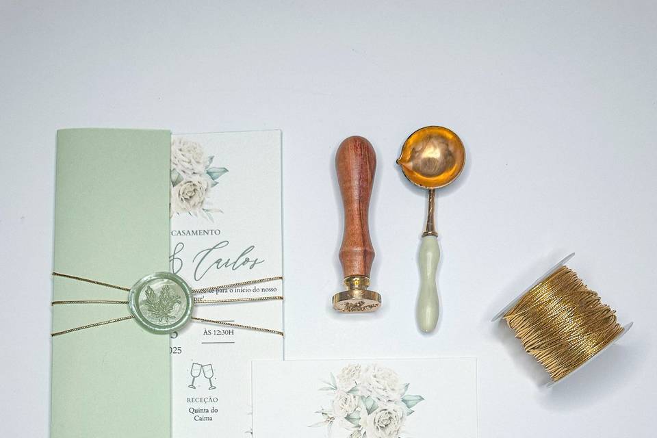 Convites de casamento