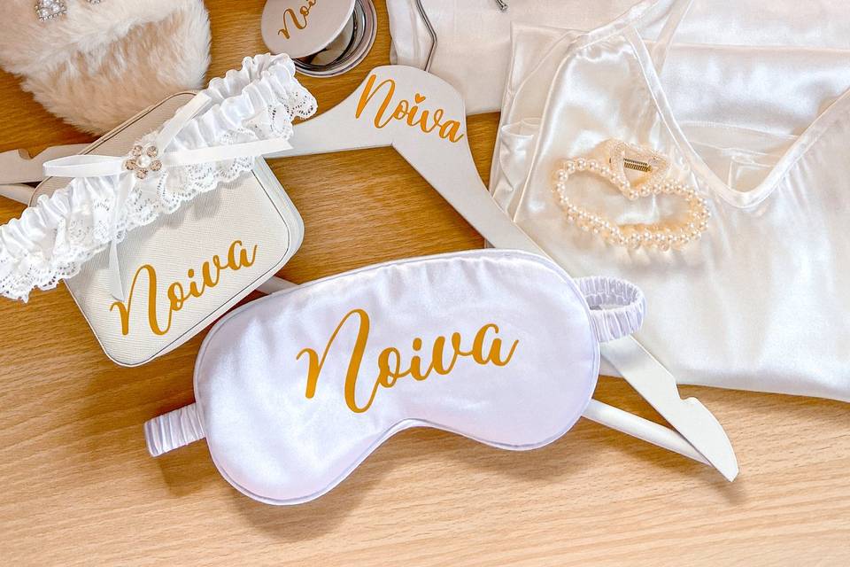 Kit de noiva com robe