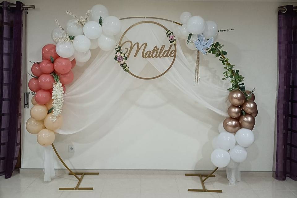 Decoração de comunhão