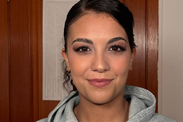 Makeup and hair