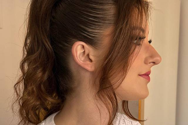 Makeup and hair