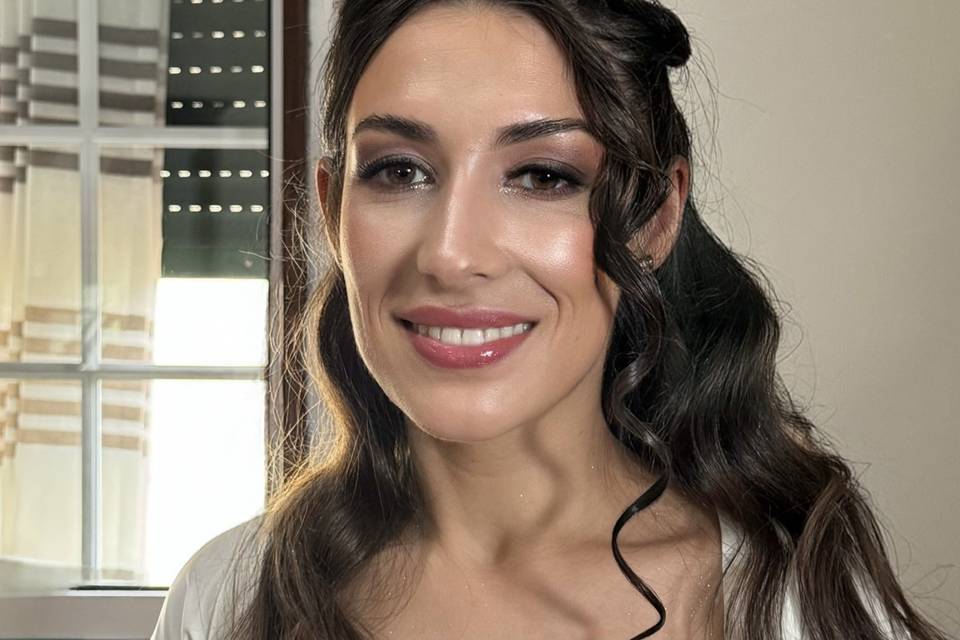 Makeup e penteado