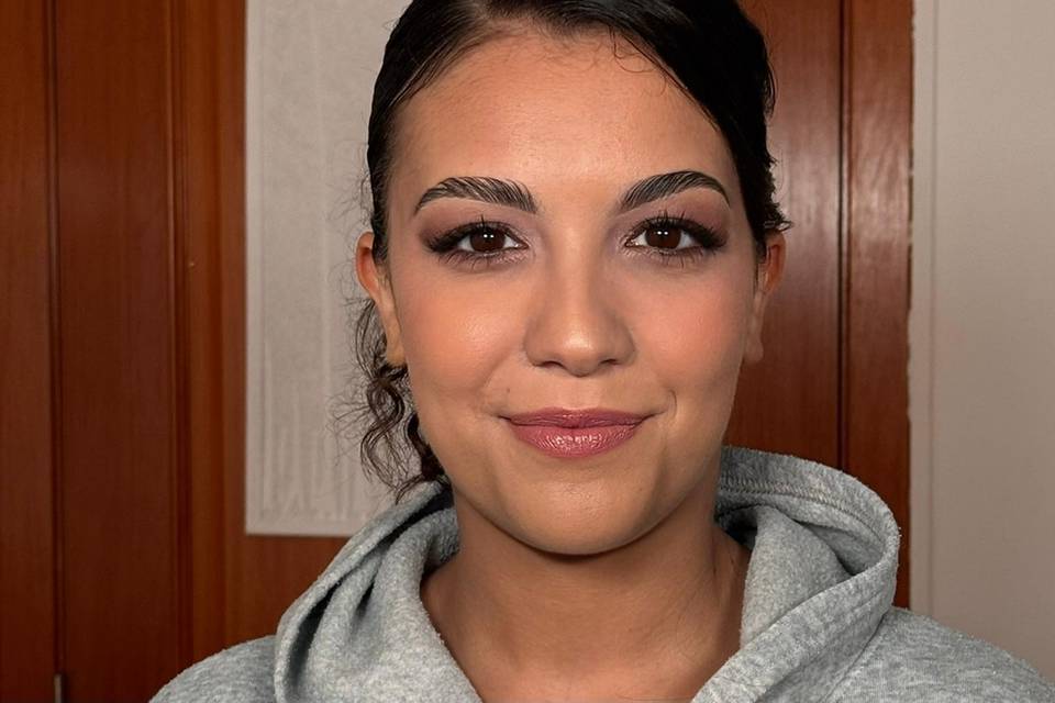 Makeup and hair