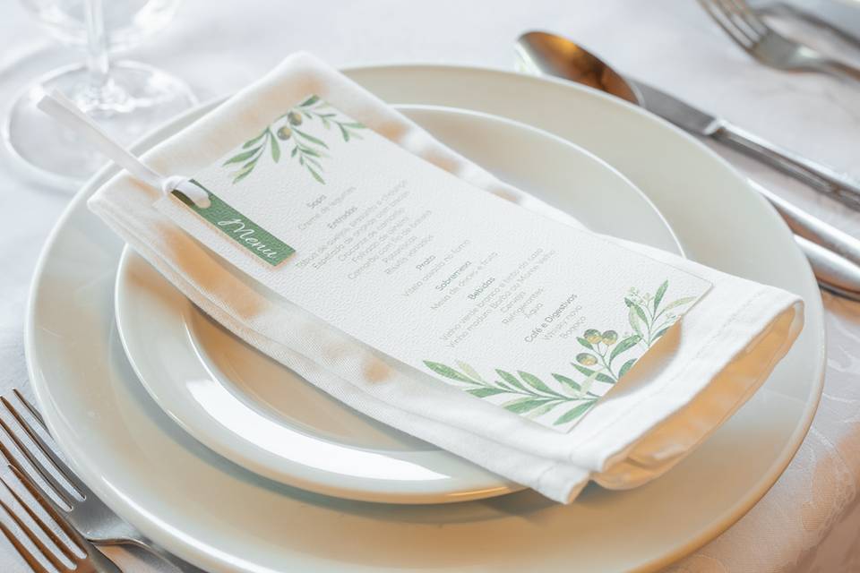 Menu Batizado