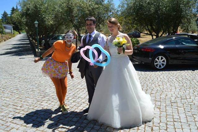 Recepção aos noivos