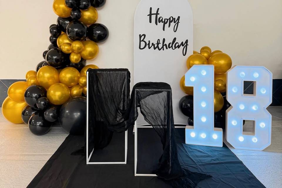 Decoração Festa de aniversário