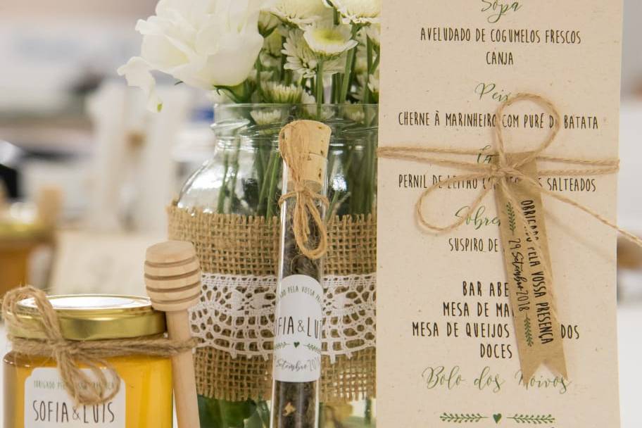 Lembranças e Ementa