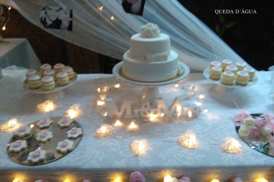 Mesa de casamento e baptizado