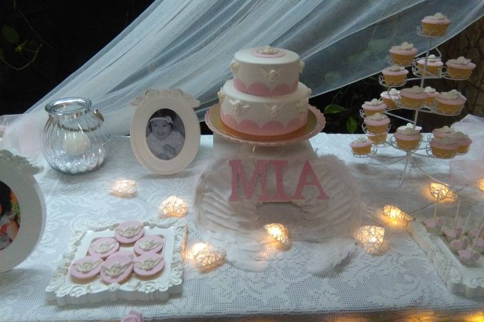 Mesa de casamento e baptizado