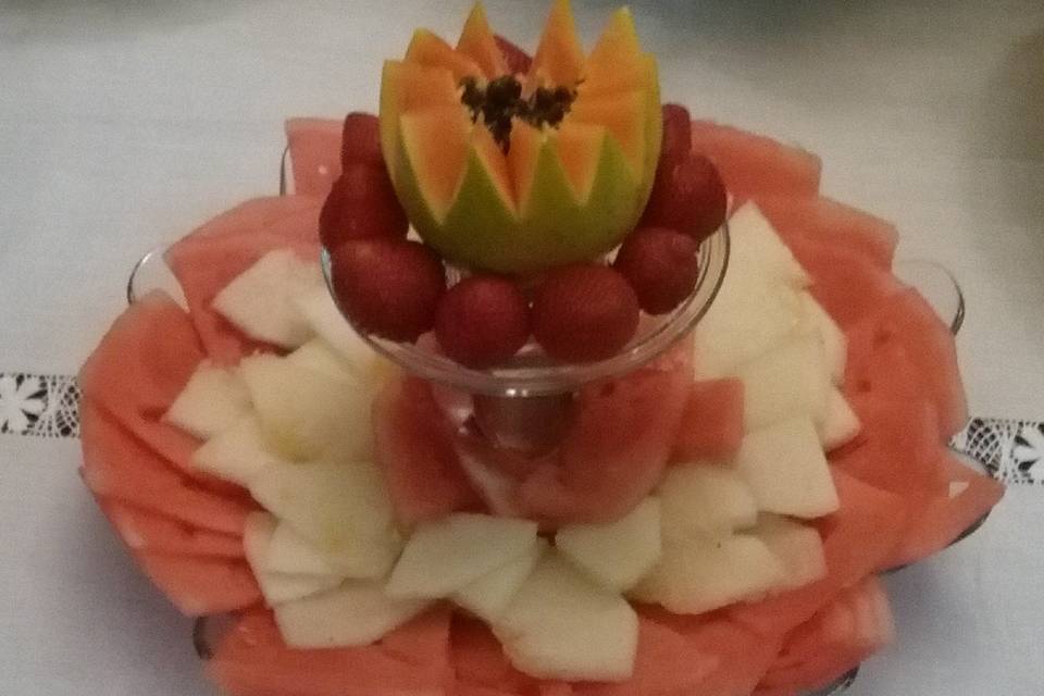 Decoraçao de fruta