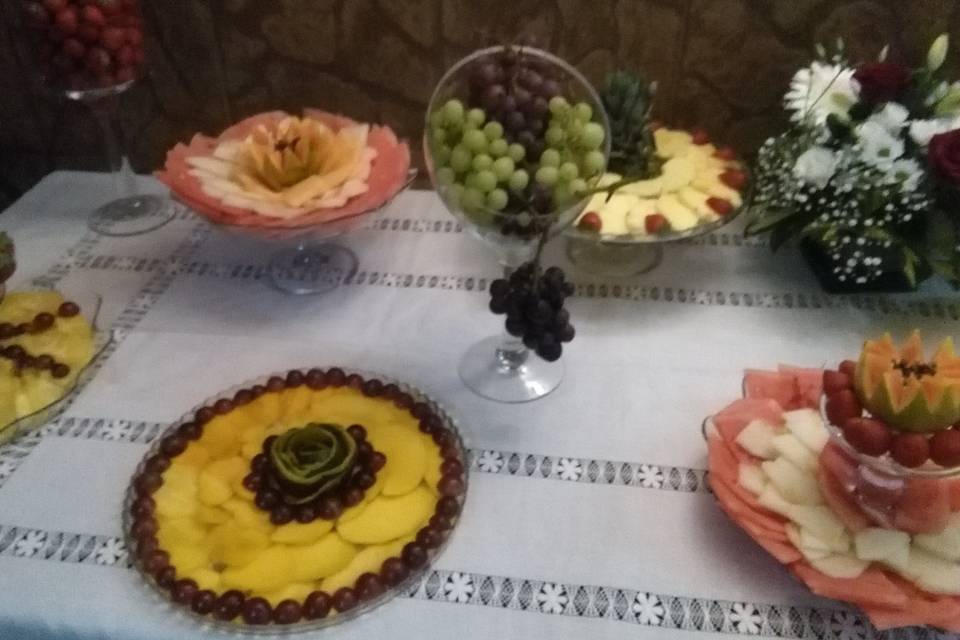 Mesa de frutas