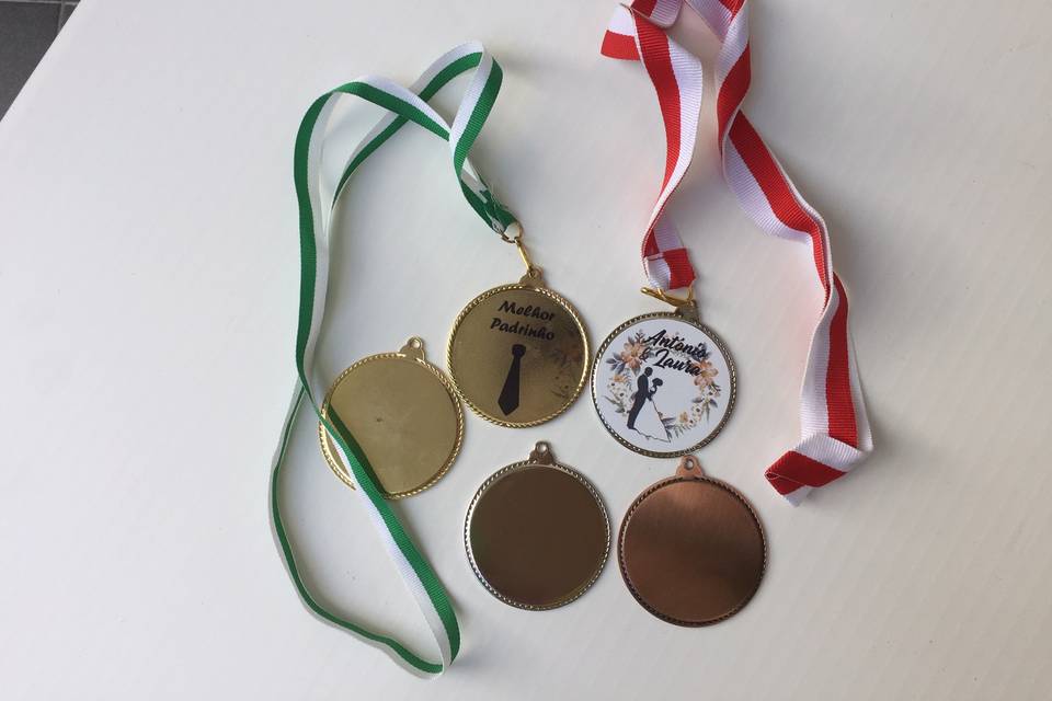 Medalhas personalizadas