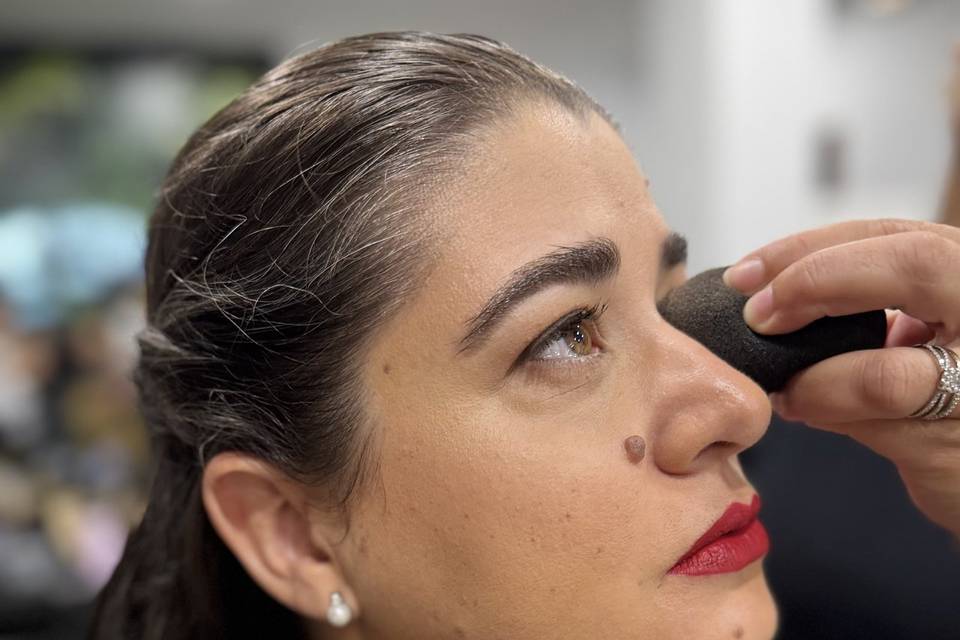 Preparação make up