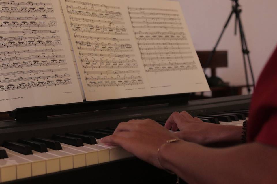 Raquel Fonseca, pianista.