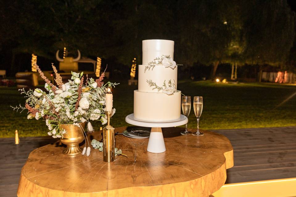 Decoração Mesa do Bolo