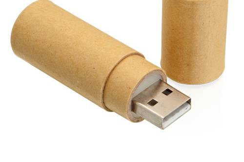 Pen usb em cartão