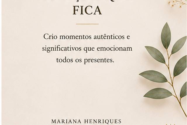 Emoção que fica