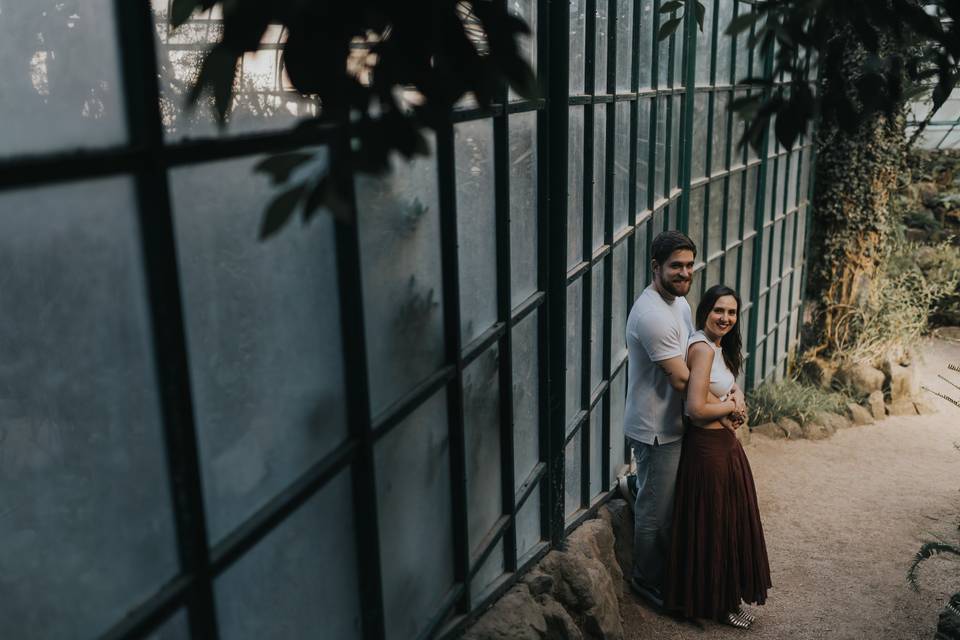 Here we had our first kiss