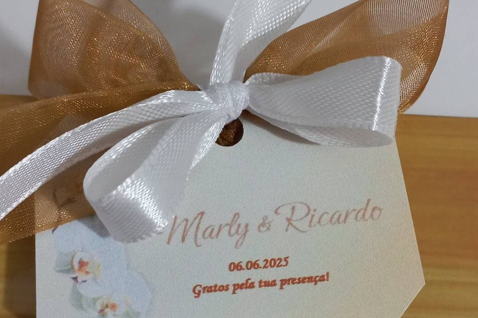 Lembranças personalizadas