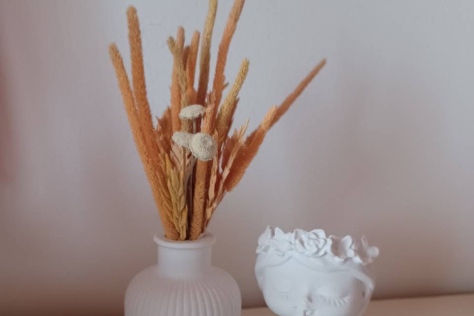 Vaso com flores