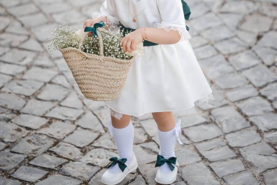 Menina das flores