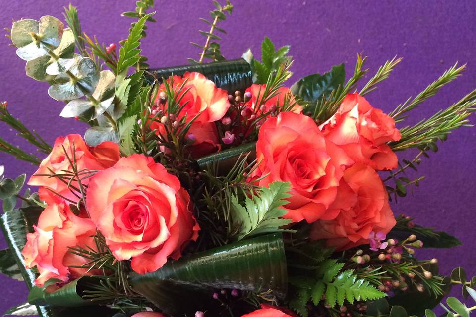 Bouquet rosas