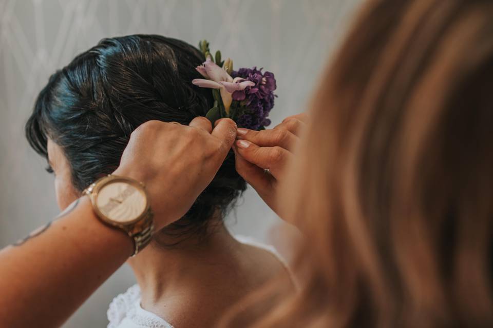 Penteado de noiva